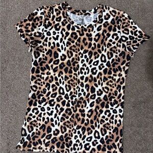 PINK Victoria's Secret Leopard Print Top